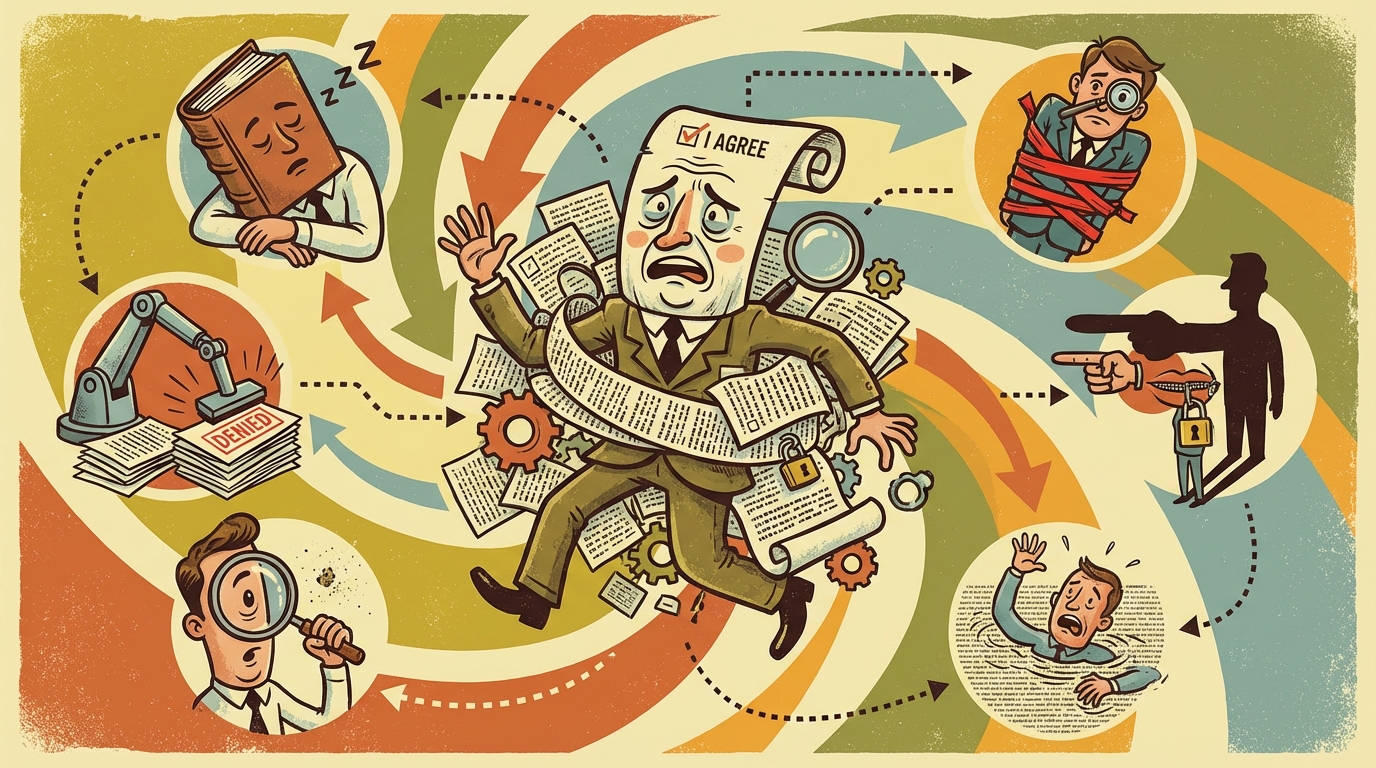 7 Signs You’ve Officially Become the Human Version of a Terms and Conditions Page