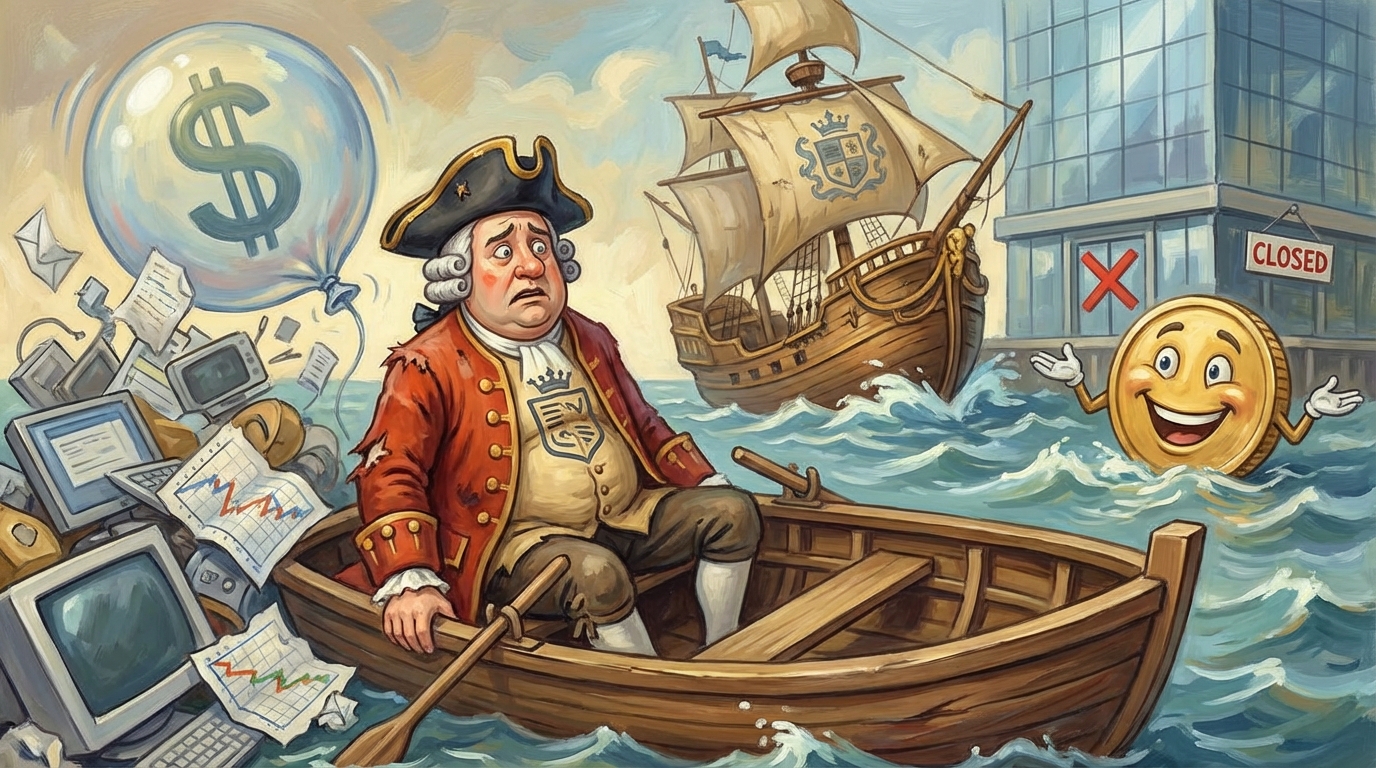 East India Company Fails for Second Time in 400 Years Proving Not Even Global Tyranny Can Survive the Economy