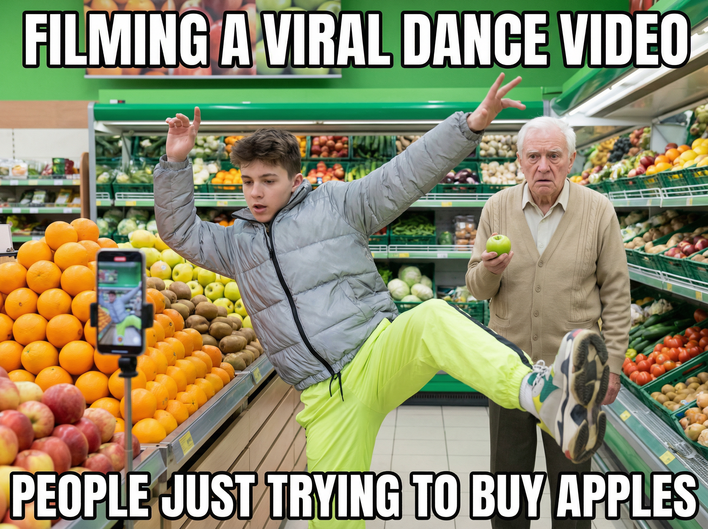 The Grocery Store Dance Trend