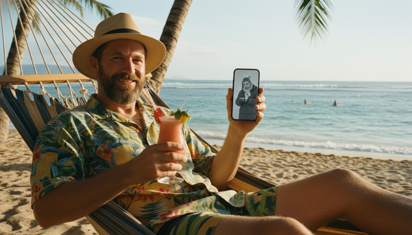 Man Moves to Hawaii Just to Rub It in While You Fight Your Thermostat to the Death