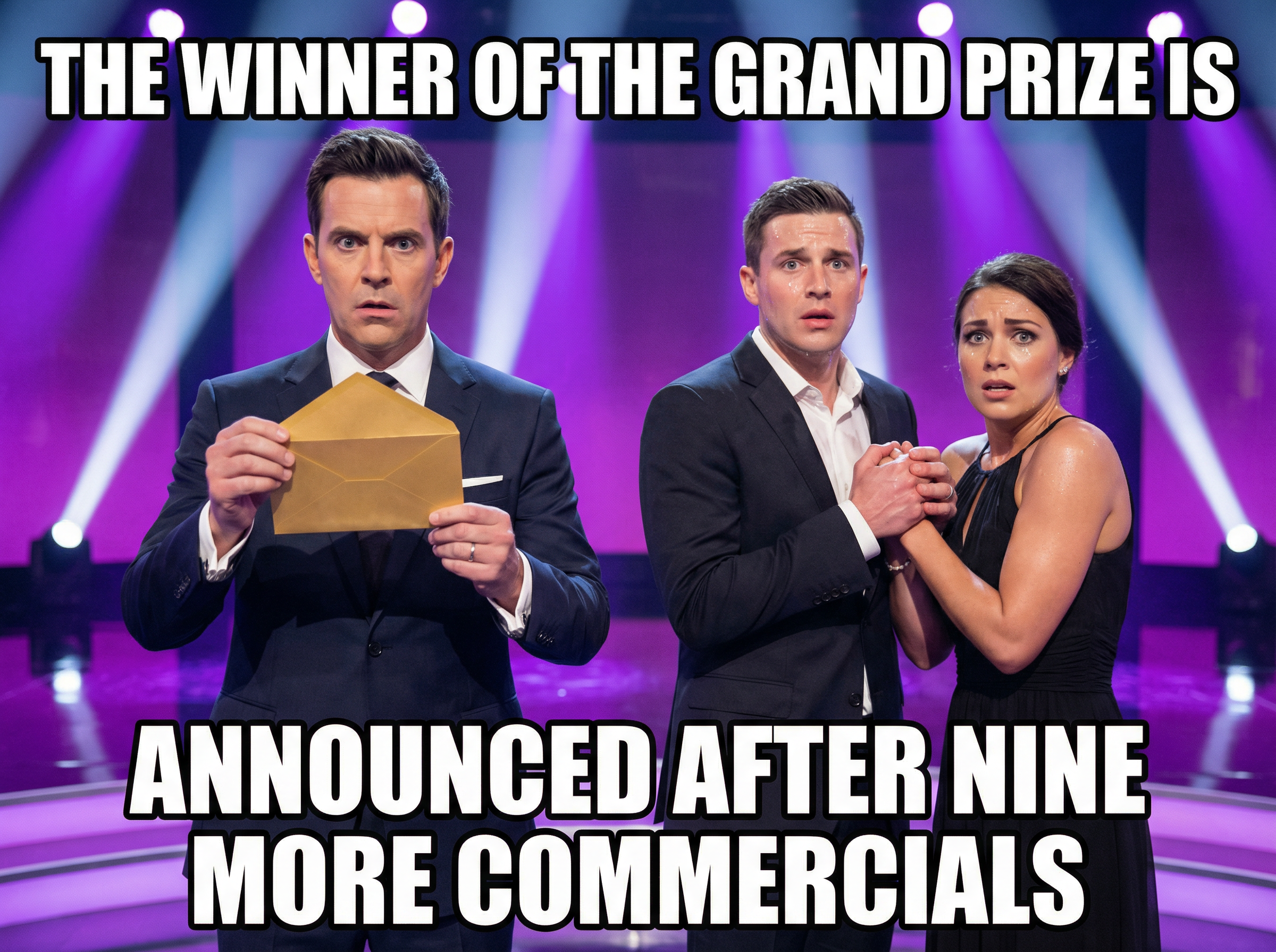 The Dramatic Reality Show Pause