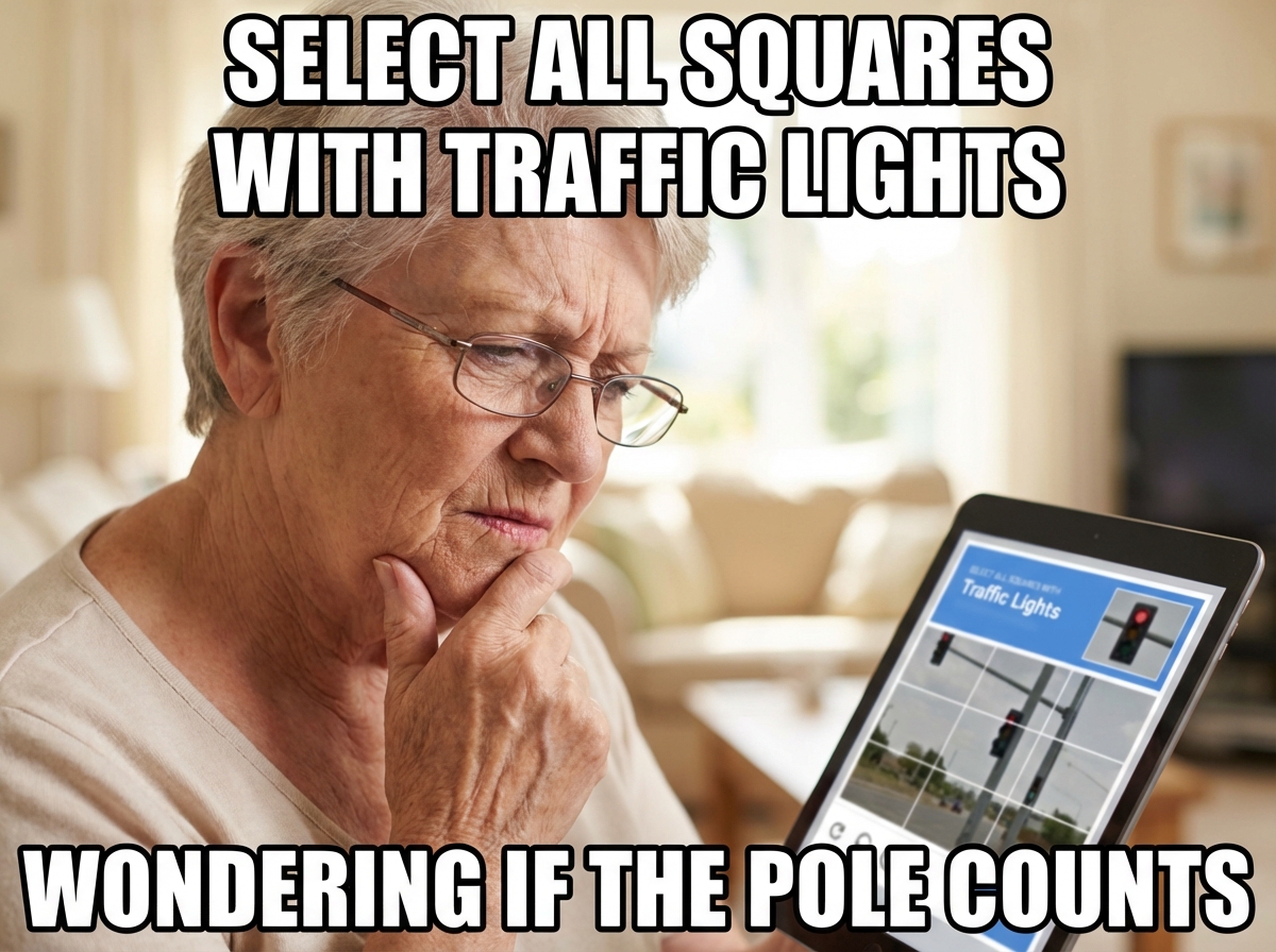 The Impossible Traffic Light Captcha