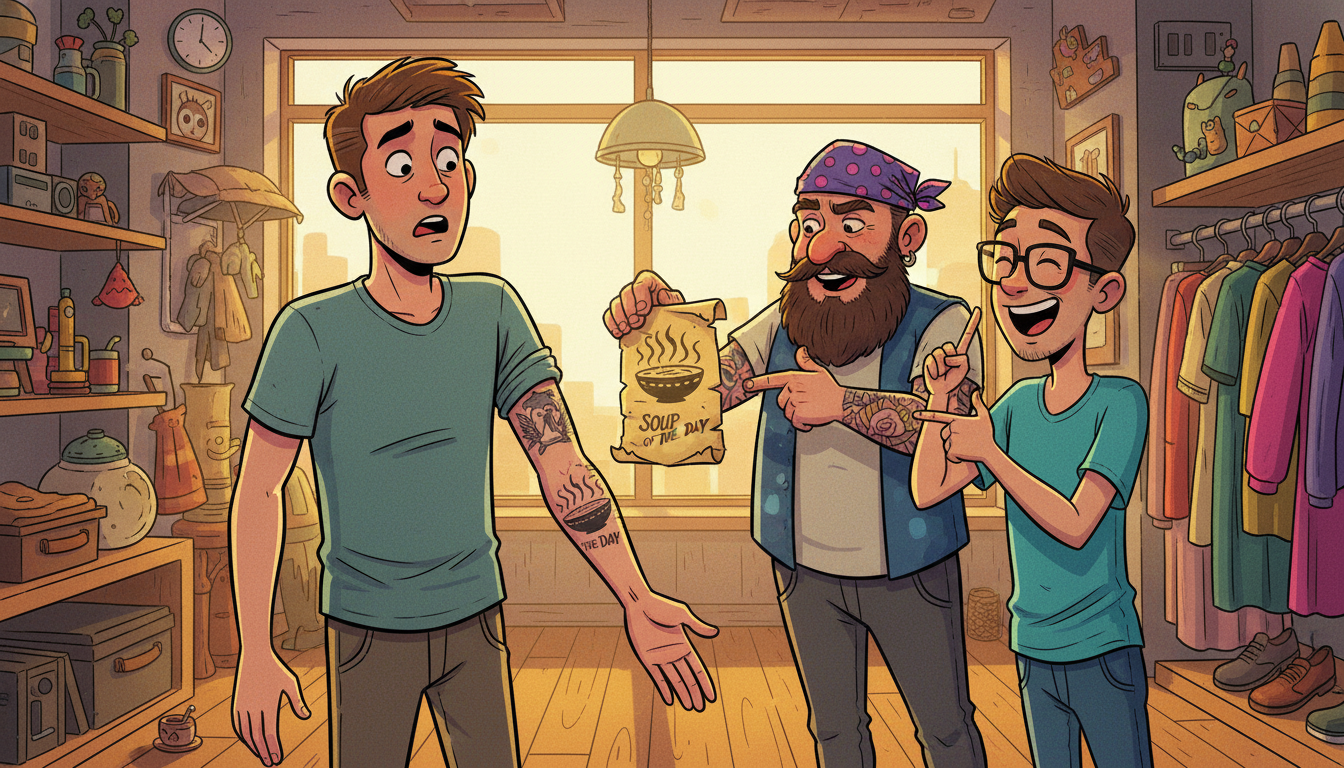 Your New Spiritual Tattoo Actually Means Soup of the Day