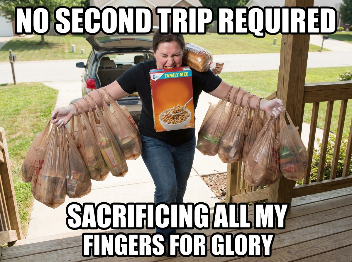The One Trip Grocery Challenge