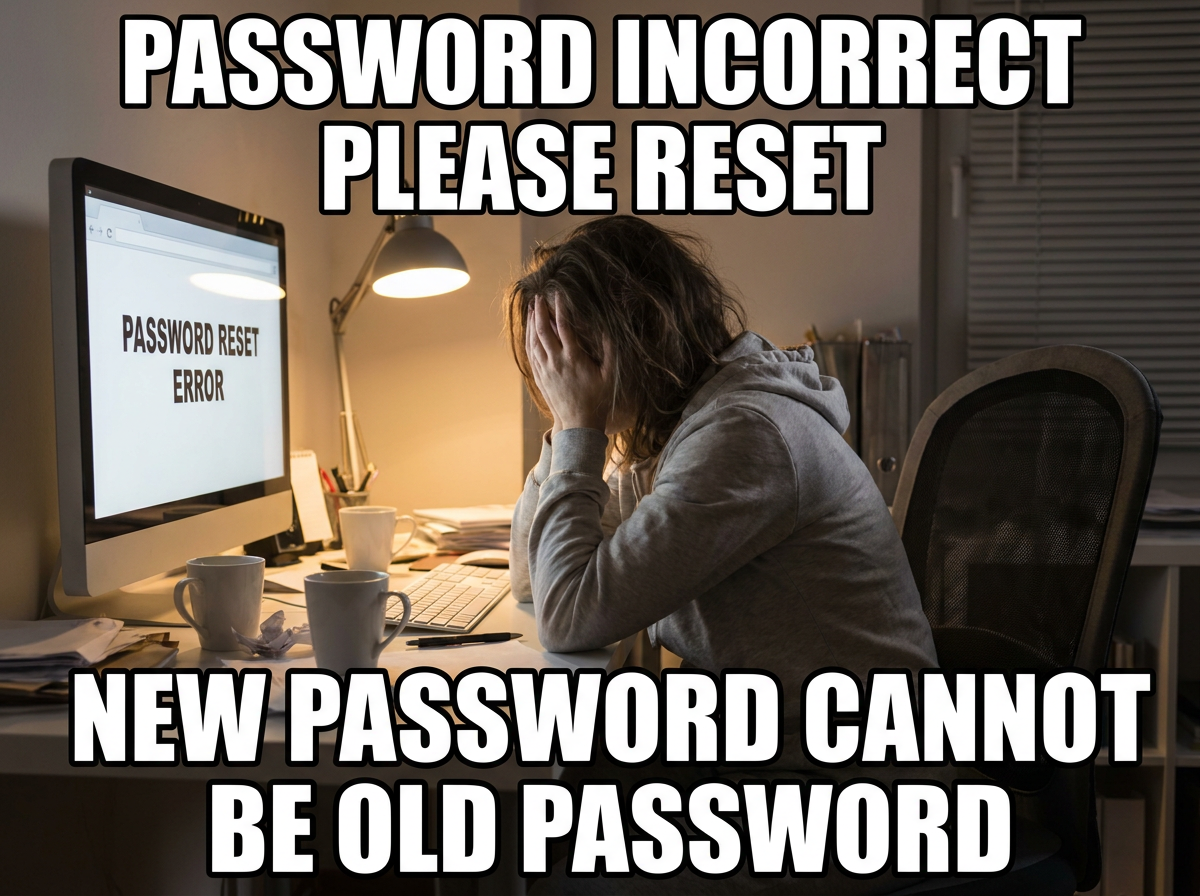 The Password Reset Infinite Loop