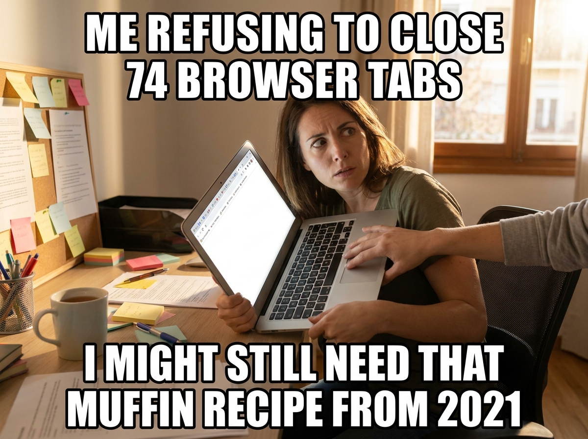 The Browser Tab Hoarder Syndrome